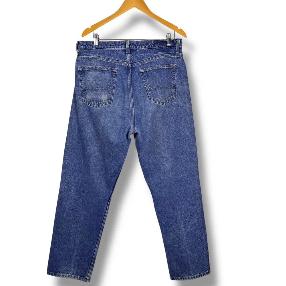 Vintage‎ Polo Jeans Co Ralph Lauren Jeans Mens 36x30 Blue Relaxed Fit 90s